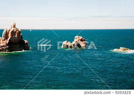 granite rocks in Atlantic 9203828