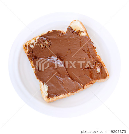 sweet sandwich - toast with chocolate spread sweet sandwich - toast with chocolate spread 9203873
