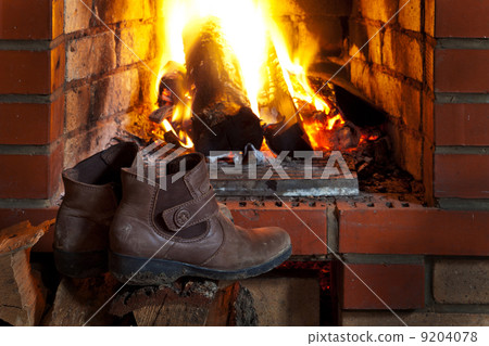 shoes dry near of fire in fireplace shoes dry near of fire in fireplace 9204078