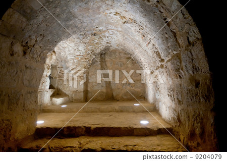 inner room in in medieval Ajlun Castle, Jordan inner room in in medieval Ajlun Castle, Jordan 9204079