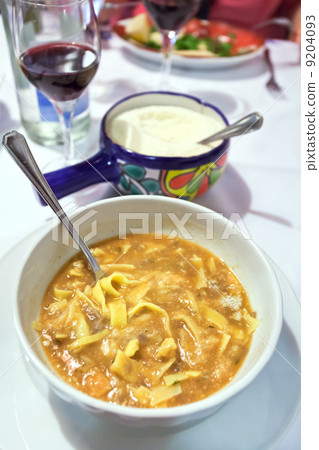 italian soup with pasta and beans italian soup with pasta and beans 9204093