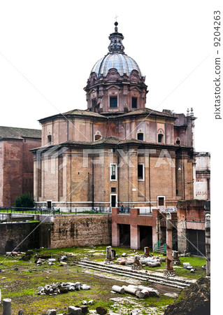 Santi Luca e Martina church in Rome, Italy 9204263