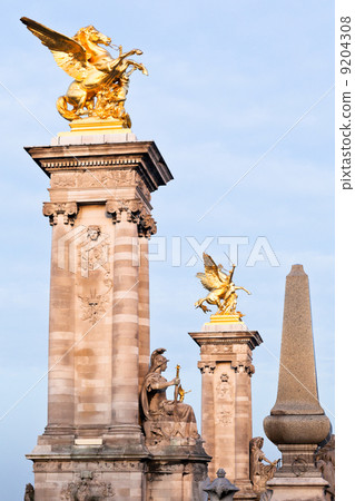 Pont Alexandre iii in Paris 9204308