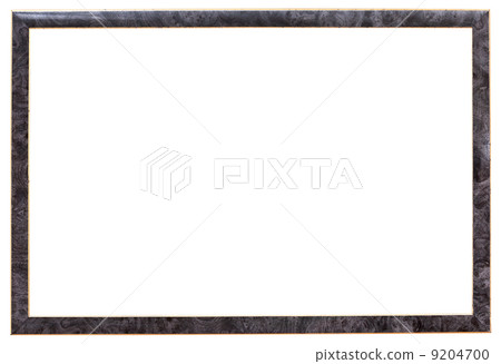 grey plastic picture frame with golden edging grey plastic picture frame with golden edging 9204700