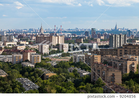 Panorama of Moscow 9204856