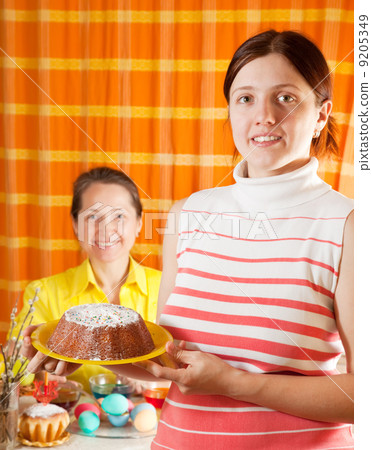 women are preparing for Easter women are preparing for Easter 9205349