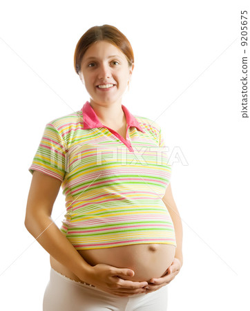 happy pregnant woman 9205675