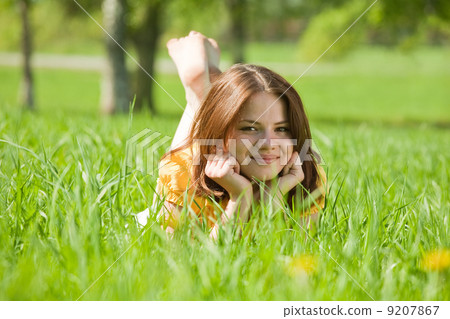 girl relaxing outdoor girl relaxing outdoor 9207867