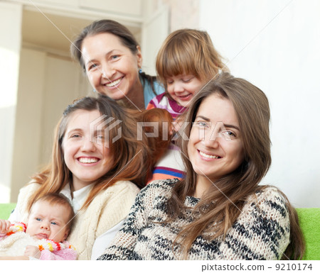 Happy women of three generations Happy women of three generations 9210174
