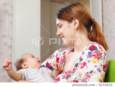 mother with baby in home mother with baby in home 9210420