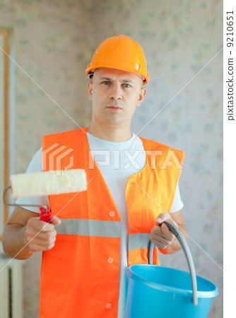 house painters with paint roller house painters with paint roller 9210651