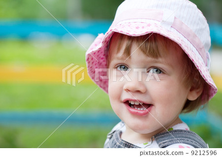two-year child at playground two-year child at playground 9212596