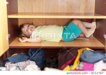 Baby girl is in the closet 9212767