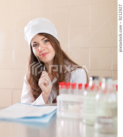 Health nurse in laboratory Health nurse in laboratory 9212927
