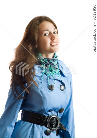 long-haired brunette girl long-haired brunette girl 9212950