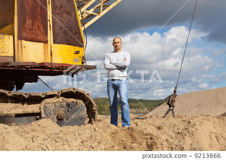 tractor operator at sand pit tractor operator at sand pit 9213666
