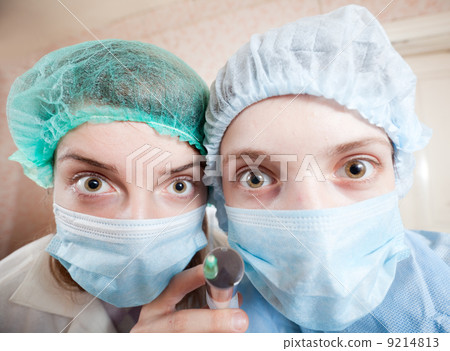 doctors with syringe doctors with syringe 9214813