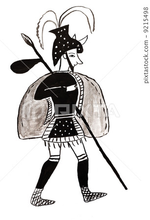 warrior from Mycenae 9215498