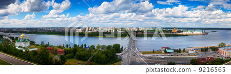 Panorama of Nizhny Novgorod Panorama of Nizhny Novgorod 9216565