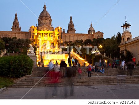National Palau of Montjuic at Barcelona 9217142