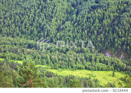 Top view of Altai mountains 9218444