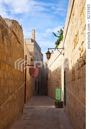 Street an old mediterranean town Street an old mediterranean town 9219365
