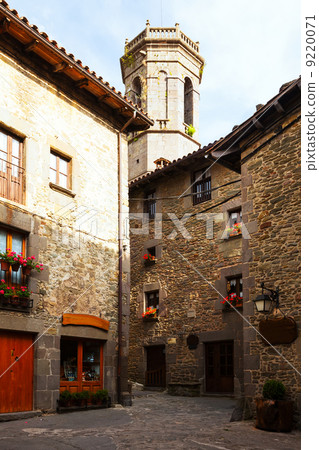 picturesque view of Rupit - Catalan village picturesque view of Rupit - Catalan village 9220071