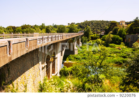 automobile bridge in Banyoles 9220076
