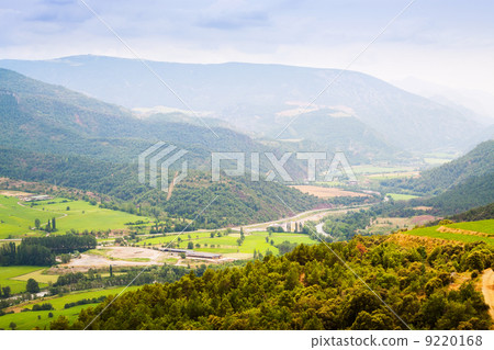 mountain valley in Pyrenees 9220168