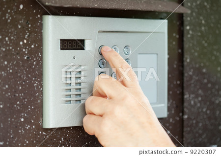 finger pushing button of intercom 9220307