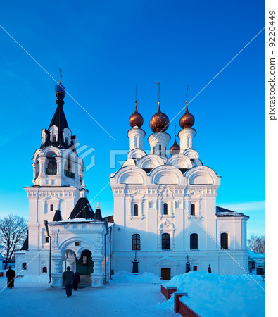 Troitskiy monastery at Murom in winter. Russia Troitskiy monastery at Murom in winter. Russia 9220449
