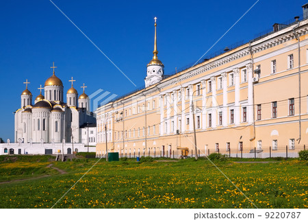 Assumption cathedral at Vladimir in summer Assumption cathedral at Vladimir in summer 9220787
