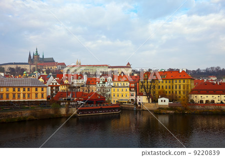 Prague from Vltava. Czech Republic 9220839