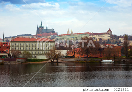 View of Prague from Vltava side View of Prague from Vltava side 9221211