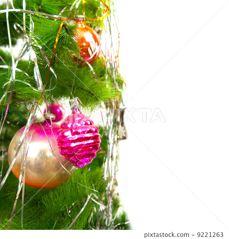 Christmas fir tree on white background Christmas fir tree on white background 9221263