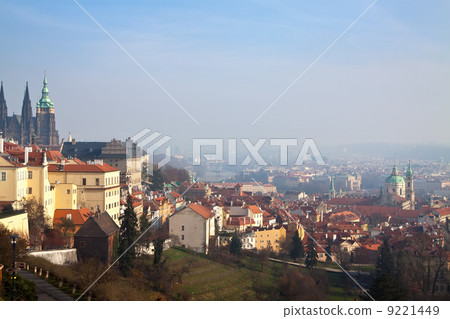 Day view of Prague 9221449