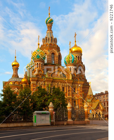Church of the Savior on Blood in summer 9221746
