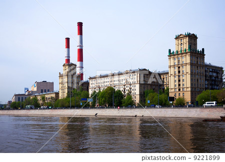 View of Moscow. Thermal power station View of Moscow. Thermal power station 9221899