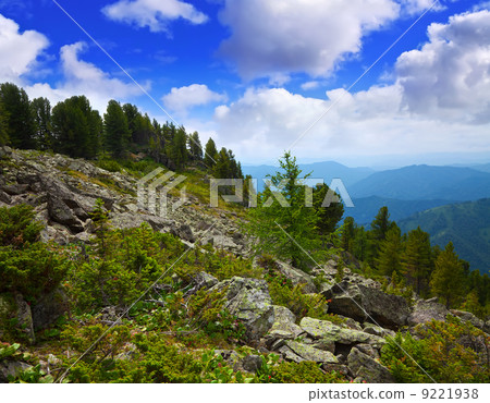Simple mountains landscape Simple mountains landscape 9221938