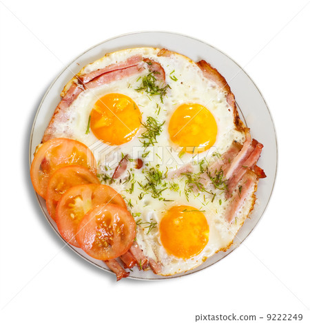 fried eggs with bacon fried eggs with bacon 9222249