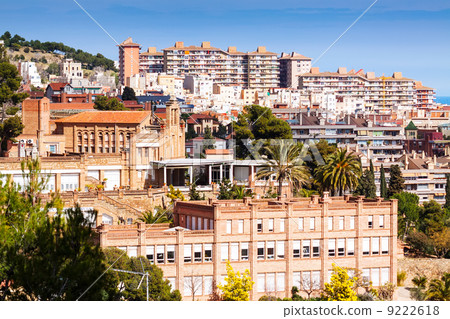 view of Barcelona from Park Guell. Catalonia 9222618