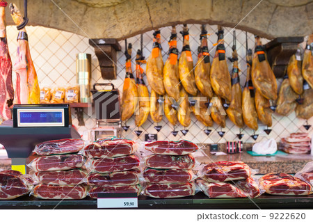 ham on the counter market 9222620