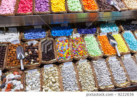 various candies on counter various candies on counter 9222636