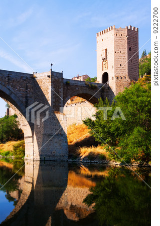 Puente of Alcantara over Tagus River Puente of Alcantara over Tagus River 9222700