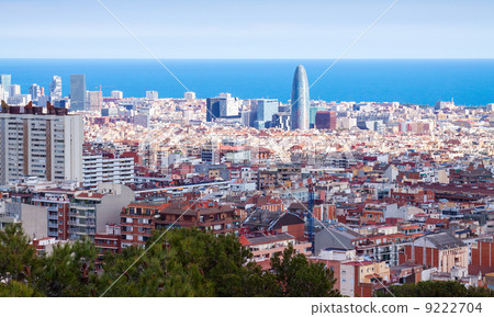 Day view of Barcelona Day view of Barcelona 9222704
