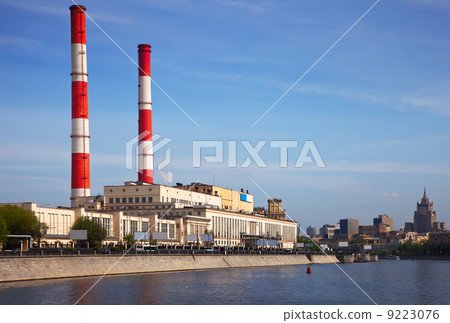 View of Moscow. Power station View of Moscow. Power station 9223076