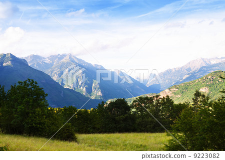 Pyrenees mountains landscape Pyrenees mountains landscape 9223082
