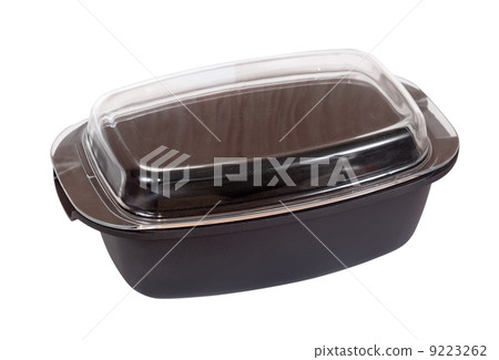 deep cooking pan. Isolated over white deep cooking pan. Isolated over white 9223262