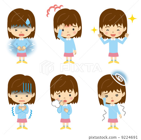 Kindergarten with a cold Kindergarten with a cold 9224691