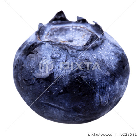 blueberrie with water drops isolated blueberrie with water drops isolated 9225581